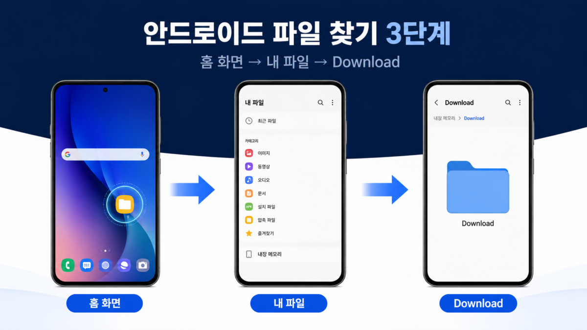 내 파일에서 Download 폴더까지
