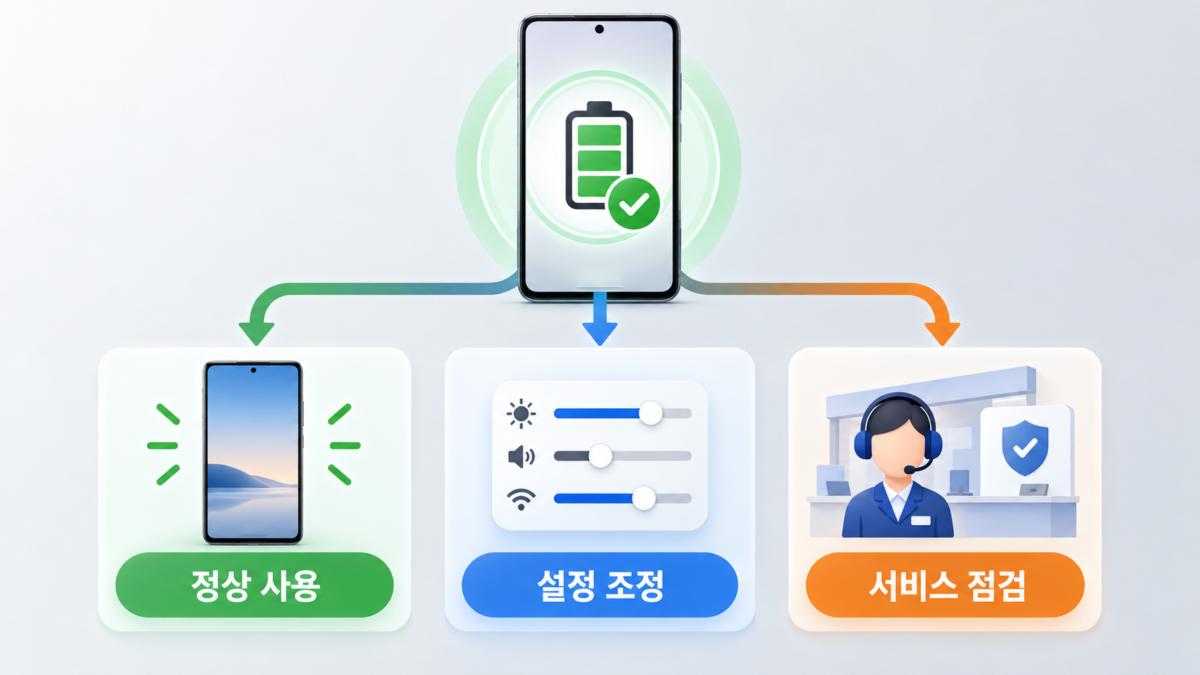 배터리 점검과 교체 판단
