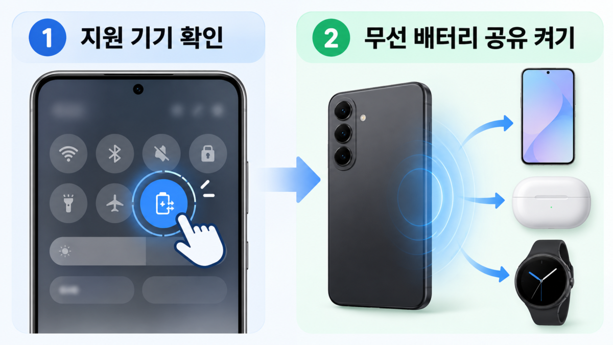 지원 조건과 기능 켜기