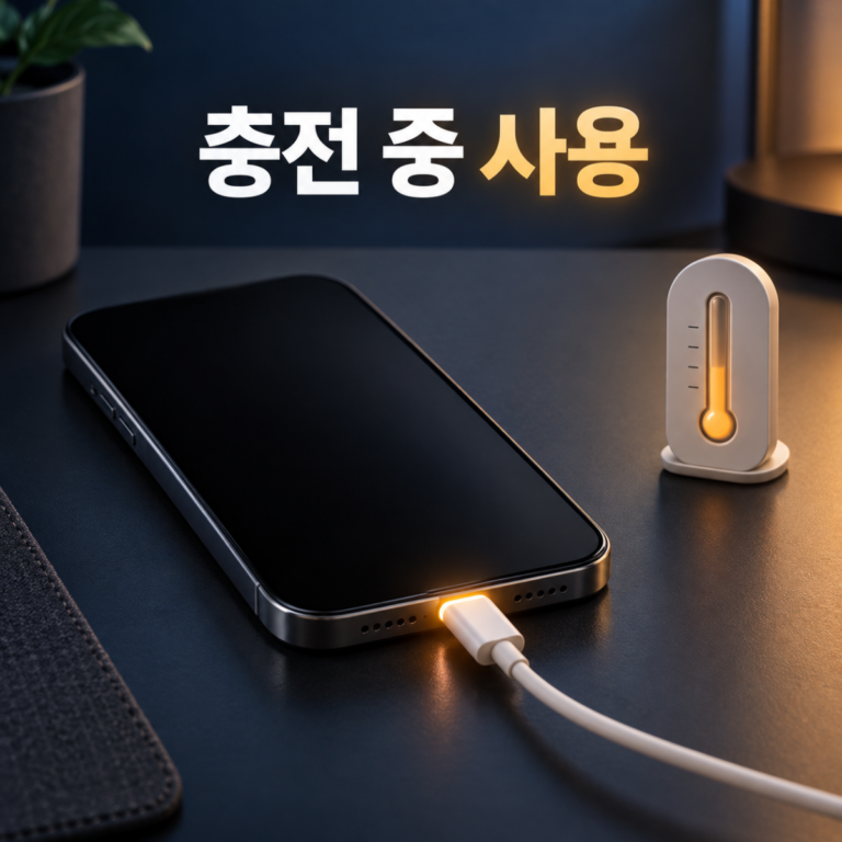 갤럭시 충전 중 사용해도 될까|속도·발열·중단 기준